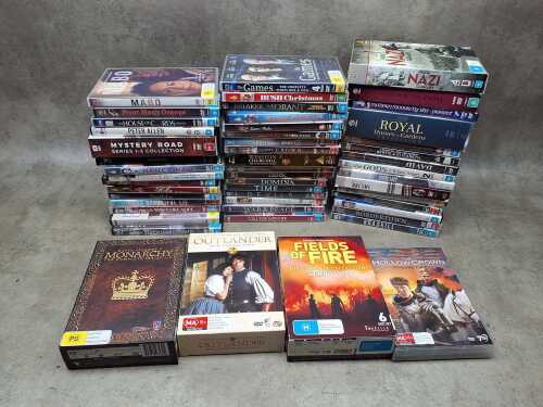 656 · DVD TV shows and documentaries, including classic ABC Australia miniseries