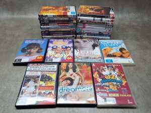 DVDs, including Australian cinema and Ozploitation