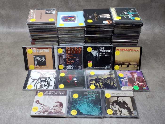 Jazz CDs, including Impulse!, Blue Note and Original Jazz Classics