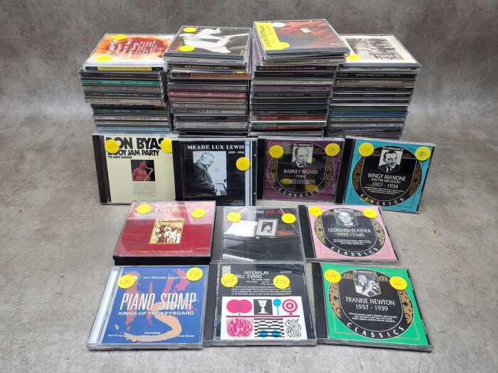Jazz CDs, including New Orleans style and Columbia