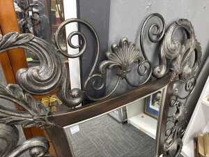 Wrought iron mirror - 2