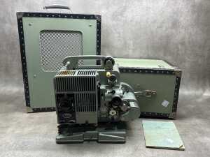 Siemens 16mm sound movie projector and speaker