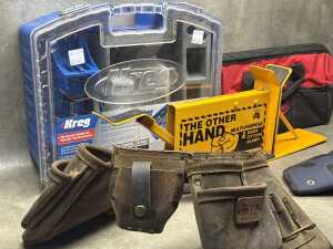 Assorted tools and accessories, including a Milwaukee bag - 2