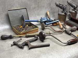 Assorted antique hand tools - 2