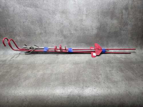 Heavy-duty fishing rod sand spike holders