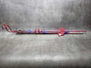 Heavy-duty fishing rod sand spike holders
