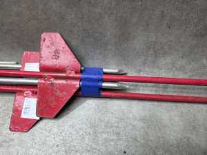 Heavy-duty fishing rod sand spike holders - 3