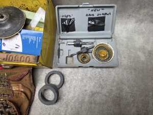 Ryobi electric drill with toolbox and assorted accessories - 3