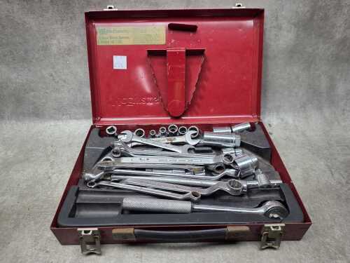 Ace 1/2" drive socket and spanner set
