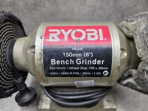 Ryobi 150mm bench grinder - 2