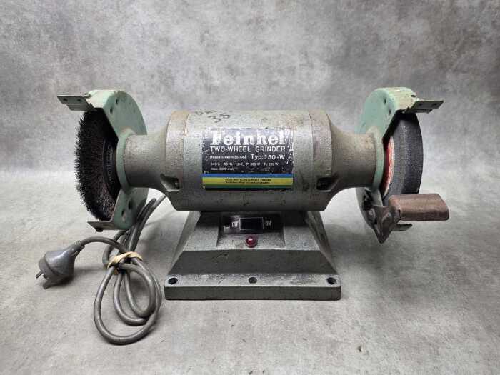 Feinhell two-wheel grinder