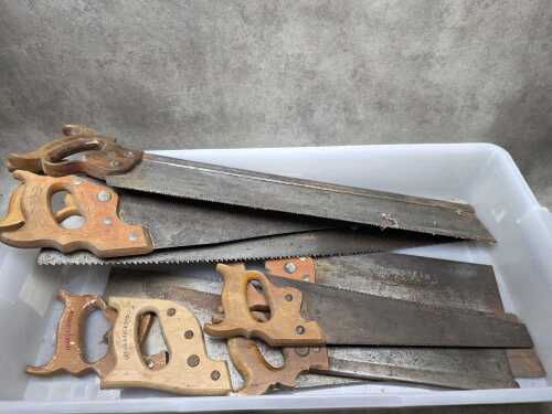 Vintage Spear and Jackson saws