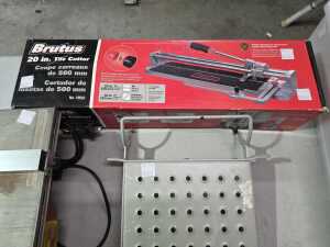 Two tile cutters including Brutus - 5