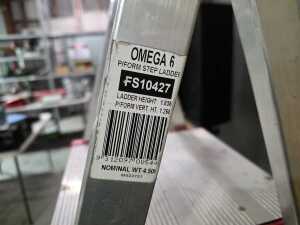 Bailey Omega 6 platform step ladder - 5