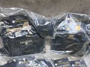 New Excess Stock - The Black Provenance Carpenter & Electrician's Leather Tool Pack incl. 6 Pieces - 3