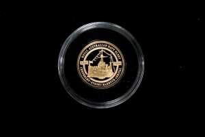 Royal Australian Navy Fleet Centenary 2013 gold proof coin, 2g 58.5% pure gold
