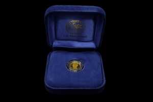 Diana Princess of Wales Commemorative 1997 $5 gold proof coin, 1.24g 99.99% pure gold - 3