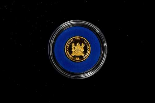 Fiji Historic 2002 F$5 gold proof coin, 0.05oz 99.99% pure gold