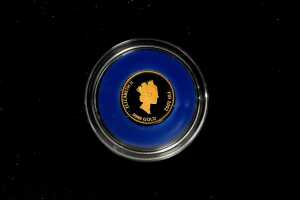 Fiji Historic 2002 F$5 gold proof coin, 0.05oz 99.99% pure gold - 2
