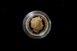 Two mini gold proof coins, 0.5g - 3