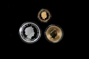 Australian Olympic Team 2012 three coin set totalling $61.5 - 5