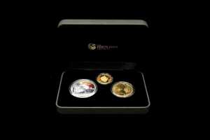 Australian Olympic Team 2012 three coin set totalling $61.5 - 6