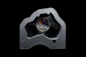 The Land Down Under 2013 $1 silver proof coin, 31.14g 99.9% pure silver