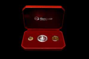 Australian Olympic Team 2008 three-piece coin collection - 6