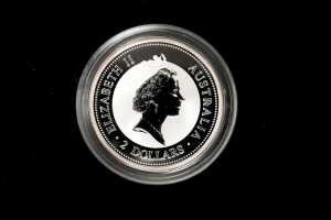1998 Perth Coin Fair silver coin and medallion Set, total 4oz - 3
