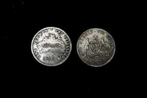 The 1909-1910 Australian Florin Centenary Collection $1 set of two silver proof coins totalling 2oz 99.9% pure silver - 4