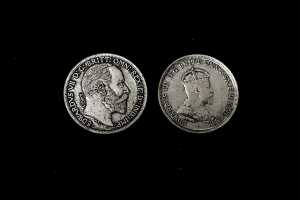 The 1909-1910 Australian Florin Centenary Collection $1 set of two silver proof coins totalling 2oz 99.9% pure silver - 5