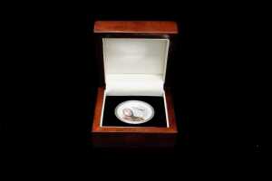 Charles Kingsford Smith 2010 $1 silver proof coin, 1oz 99.9% pure silver - 3