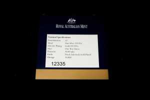 Rugby World Cup 2003 $5 silver and selectively gold plated proof coin, 1oz 99.9% pure silver, 99.99% pure gold plating - 4