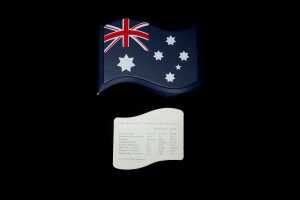 Centenary of Federation Holey Dollar & Dump 2001 totalling $1.25, 1oz 99.9% pure silver - 4