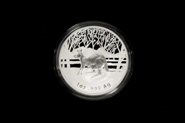 Kangaroo Series 2016 $1 fine silver proof coin, 1oz 99.9% pure silver