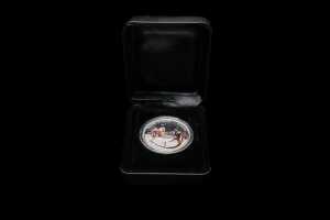 Dragons of Legend 2012 $1 silver proof coin, 31.14g 99.9% pure silver - 3