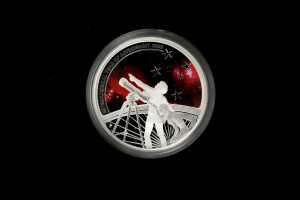 International Year of Astronomy 2009 $1 silver proof coin, 31.14g 99.9% pure silver