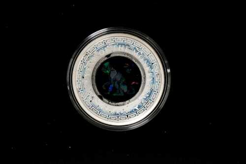 Australian Opal Lunar Monkey 2016 $1 silver proof coin, 31.14g 99.9% pure silver