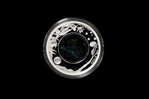 Australian Opal Series The Koala 2012 $1 silver proof coin, 31.14g 99.9% pure silver