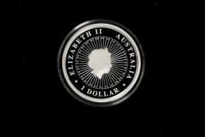 Australian Opal Series The Koala 2012 $1 silver proof coin, 31.14g 99.9% pure silver - 2