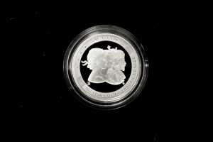 Three silver proof coins - 2