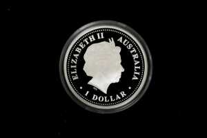 H.R.H. Prince Henry of Wales 21st Birthday 2005 $1 silver proof coin, 31.14g 99.9% pure silver - 2