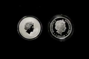 Two Australian Lunar Series silver proof coins - 4