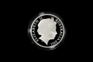 Kangaroo Series 2011 $1 silver proof coin, 1oz 99.9% pure silver - 2