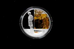 Famous Battles in Australian History 2011-2012 $1 five coin set, totalling 5oz 99.9% pure silver - 3