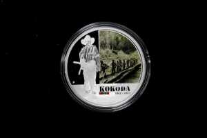 Famous Battles in Australian History 2011-2012 $1 five coin set, totalling 5oz 99.9% pure silver - 4