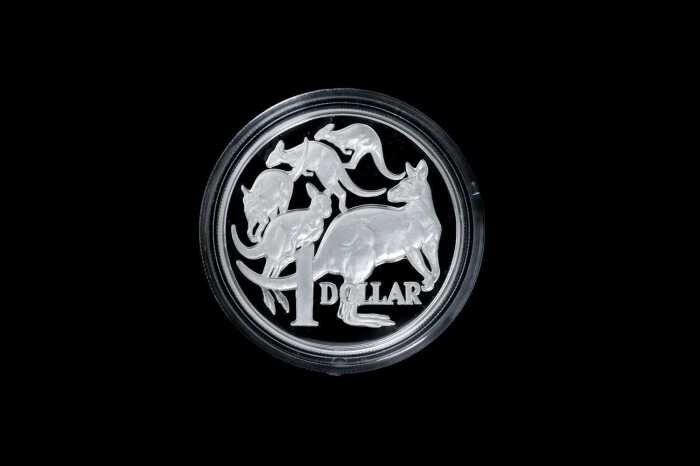 30th Anniversary of the $1 coin 2014 $1 silver proof coin, 1oz 99.9% pure silver