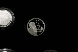2017 Fine Silver Proof Year six-coin set totalling $3.85 and 61.62g 99.9% pure silver - 6
