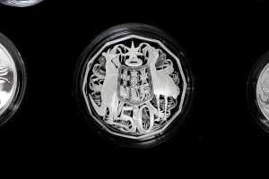 2021 Fine Silver Proof Year six-coin set totalling $3.85 and 61.62g 99.9% pure silver - 2