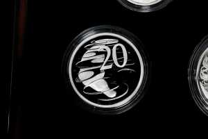 2021 Fine Silver Proof Year six-coin set totalling $3.85 and 61.62g 99.9% pure silver - 3